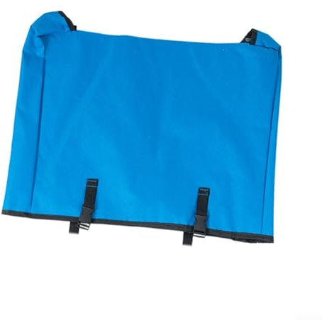 Cubierta para carrito de vagón al aire libre, protección fiable a prueba de polvo y diseño fácil de transportar (azul)