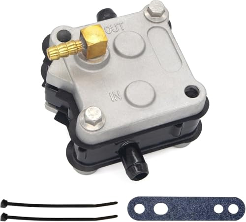 Fuel Pump with Straps & Gasket 14360A16 for Mercury Marine Outboard Motor 2 Stroke 30-300 HP replace 14360A41 14360A43 14360A50 14360A71 14360A73 14360A78