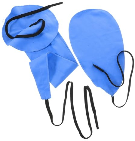 Gewebe Saxophon Reinigungsset 2 Stück Blau für Alt und Tenor | Saugfähig, Entfernt Öl und Feuchtigkeit, für Unterwegs der Übung, Schutz für Finish