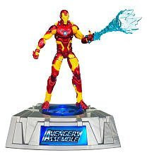Marvel Universe Avengers Collector Figure with Light-Up Base - Iron Man