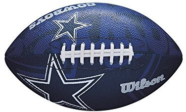 Wilson NFL Dallas Cowboys Junior Logo Football