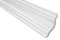 Moulure en Stuc XPS Stable Marbet 65x65mm E-25 - blanc, 50 Mètres / 25 Plinthes