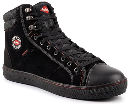 Lee Cooper Unisex SB SRA Sicherheitsschuhe Leicht Komfort, Schwarz, 38 EU