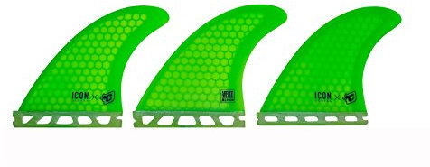 Creatures of Leisure Surf Finne Vert Icon Core Flex Single Tab
