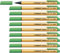 STABILO - Umweltfreundlicher Filzschreiber - GREENpoint - 10er Pack - grün