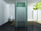 impex-bad_de 6 mm Nischentür BLADE 85 x 190 cm, Klarglas, Modern, Tür