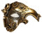 PARTY DISCOUNT Halbmaske Steampunk, kupferfarben