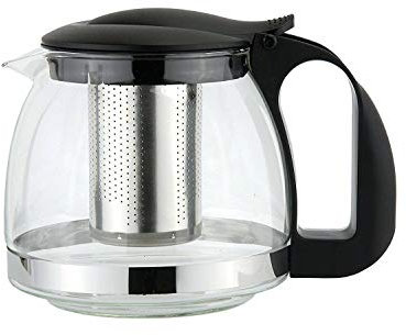 Glow Glass 600ml Infusion Teapot – Heat Resistant Glass Teapot with Stainless Steel Infuser for Loose Leaf Tea - The Ultimate Tea Infuser for Every Occasion - Perfect Everyday Tea Pot