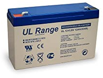Ultracell VRLA/Batterie au Plomb 12000mAh 6V (UL12-6)
