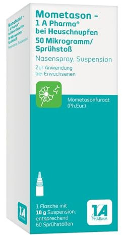 MOMETASON 1A Phar.b.Heuschnupfen 50µg/Spr.Stoß 60 10 g