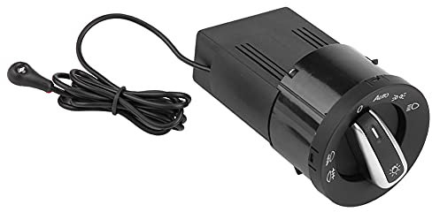 Auto Lichtschalter Scheinwerferschalter mit Lichtsensormodul Scheinwerferschalter Lichtsensormodul Schalter Lichtschalter mit Sensor für Bettle Mk4 B5