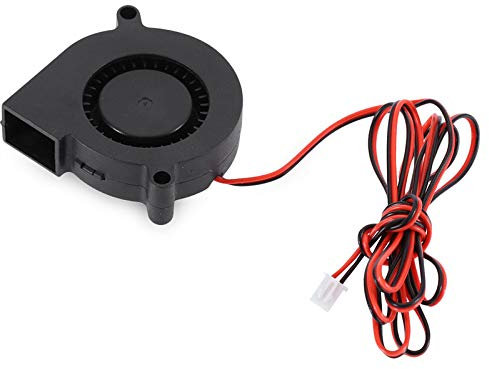 BE-TOOL 5015 Ventilateur de refroidissement à roulement hydraulique pour imprimante 3D RepRap (0,17 A 24 V 4 W), 2 fils