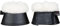 HKM Comfort Gamaschen & Hufglocken 9100 schwarz Shetty