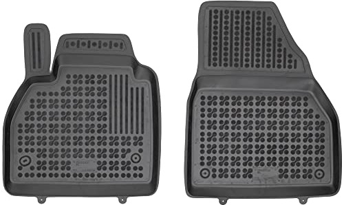 MOTOS Gummimatten Auto Fussmatte passt für Renault Kangoo II 2008-2021 Verbessern Sie Ihren Reisekomfort mit Antirutschmatte Auto - Allwetter fußmatten Auto, Schutz vor Verschmutzung