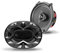 BOSS Audio Systems CH5730B Chaos Series - Altoparlanti stereo per portiera auto, 12,7 x 17,8 cm, 300 Watt max, 3 vie, audio completo, tweeter da 1 e 0,5, coassiali, venduti in coppia