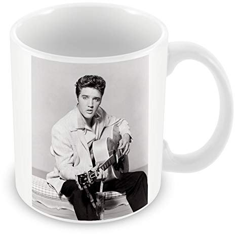 French Unicorn Tasse Star berühmter Elvis Presley Sänger Musik Vintage 7