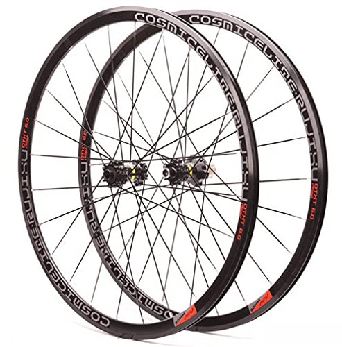 Generic Rennrad-Laufradsatz 700c Disc/V-Bremse angeschraubte Räder für 7-11-fach Kassette 40 mm Doppelschicht-Aluminiumlegierungsfelge Leichter Laufradsatz