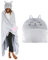 Shoppawhile Cat Gifts for Women Wearable Hooded Blanket Soft Cute Warm Fluffy Gifts for Cat Lovers Hooded Blanket 59 * 51 inch Cat Lover Gifts