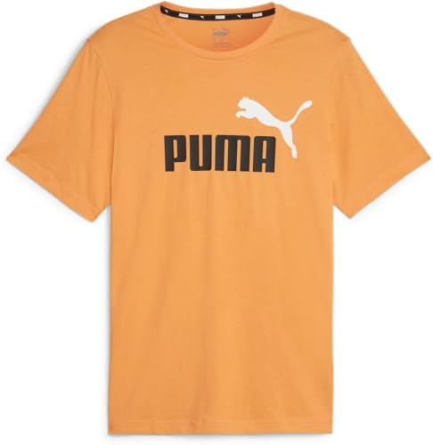 PUMA Herren ESS+ 2 Col Logo Tee T-Shirt