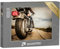 Puzzle 1000 Teile XXL „Auf dem Motorrad, kurz vor der Abfahrt“ – aus der Puzzle-Kollektion Fahrzeuge