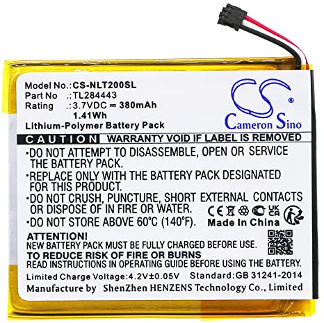 Replacement Battery For Nest Learning Thermostat 2nd Generation, Learning Thermostat 3rd Generation, T3007ES
