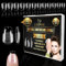 L'Exfose 552 pcs Capsule Americaine Ongle Court - 12 Tailles New PMMA Hypoallergenique Ballerine Faux Ongles Court for DIY Nail Art & Salon - Semi Transparent Press On Nails Court