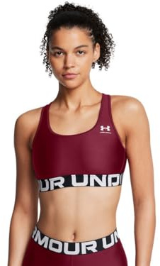 Under Armour Women's Ua Hg Mid Branded Sports Bra, S
