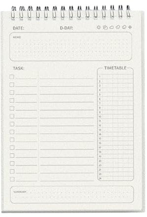 Terminplaner 2025, Terminplaner 2025 - Tagesbuch mit Top-Bindung, Kalenderplaner 2025, multifunktionaler Planer für Schul- und Arbeitsbedarf