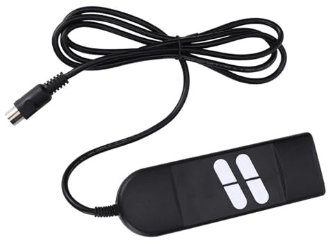Nimomo Handsteuerung mit 4 Tasten, Handschalter Steuerpult Schalter, Sofa Schalter Controller für Elektrische Liegen und Sessel