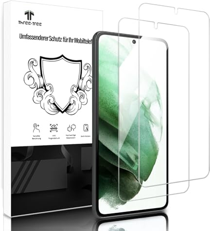 2 Stück Schutzfolie für Panzerglas für Samsung Galaxy S22 5G, Frei von Kratzern, 9H Härte, HD Displayschutzfolie, 0.26mm Ultra-klar, Ultrabeständig für Samsung S22