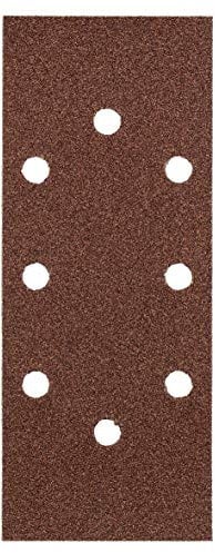 kwb Bandes abrasives 93x230 mm en corindon avec grain 80, encollage de haute qualité, support papier robuste, utilisation universelle pour le ponçage grossier du bois et du métal