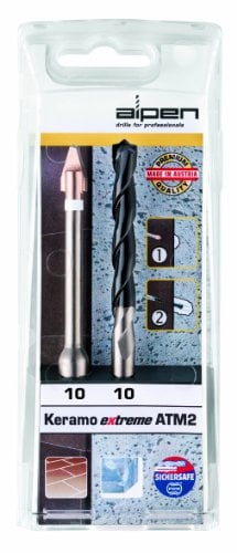 ALPEN Bohrer-Set Keramo extreme + Profi Beton ø 10 mm 2-teilig