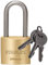 STANLEY Solid Brass Vorhangschloss 20 mm mit hohem Bügel, 3 Schlüssel, S742-040, Schloss, Bügelschloss