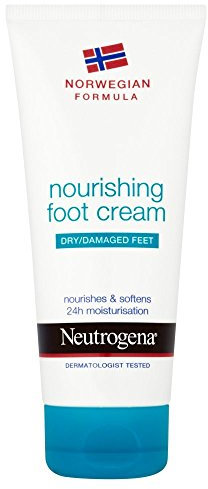 Neutrogena Norwegian Formula Crema nutritiva para pies secos/dañados, 100 ml
