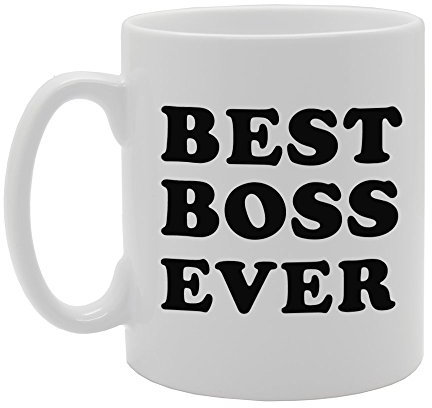 mg808 Best Boss Ever Neuheit Geschenk bedruckt Tee Kaffee Tasse aus Keramik