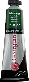 Daler Rowney Farben Georgian Ölfarben 38ml, Hookers Green [Spielzeug]