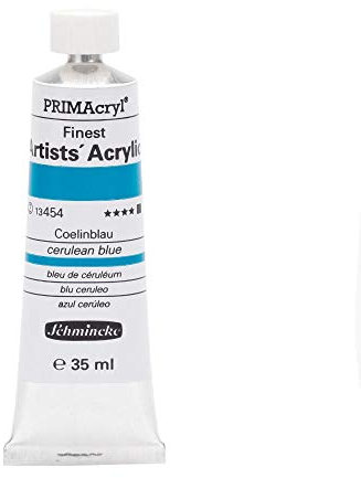 Schmincke – PRIMAcryl® - feinste Künstler-Acrylfarben, Coelinblau - 35 ml