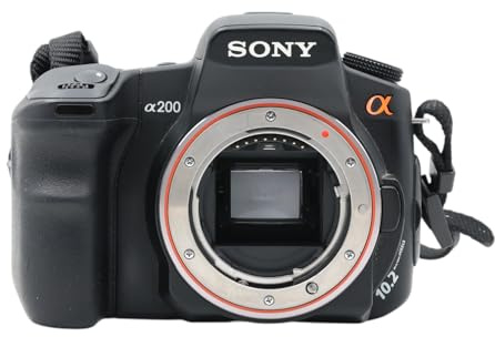Sony α DSLR-A200 + DT 18-70mm SLR Camera Kit 10.2MP CCD Black - digital cameras (10.2 MP, SLR Camera Kit, CCD, 1920 x 1280,3888 x 2592, 16:9, 3.5x)