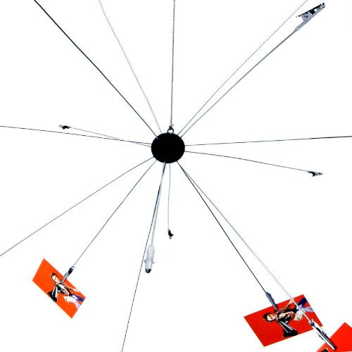 HAB & GUT -CROCO005- Bilderhalter SATELITE, Bilderkugel, für 16 Bilder, Durchmesser 50 cm