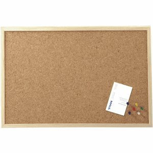Maul 5 x Pinnboard mit Holzrahmen 80x120cm