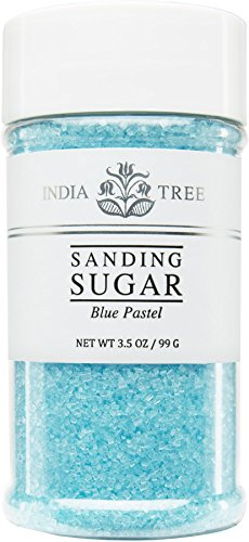 India Tree Sugar, Blue Pastel, 3.5-Ounce (Pack of 3)