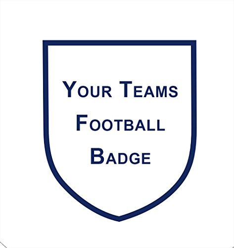 Football Badge Icing Cake Topper, Any Team (2.5 High X 3 Badges)