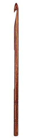 KnitPro 31245 Ginger Häkelnadel, Holz, natur/braun, 5mm