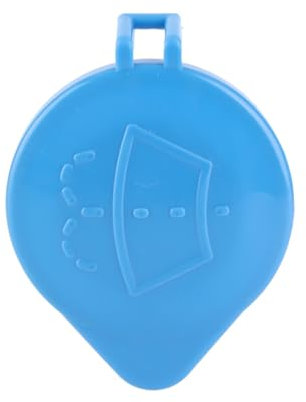 EVGATSAUTO Bouchon de bouteille de réservoir de liquide de lave-glace d'essuie-glace, 643237 bouchon de bouteille de lave-glace pour C5 C6 pour 407 3008 5008