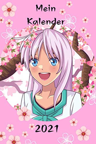 Mein Kalender 2021: Anime - Manga Kalender 2021 und Skizzenbuch in einem. Mit 110 Seiten mit viel Platz für Zeichnungen, Notizen und Kalender! Ideal als Geschenk für alle Anime und Manga Fans