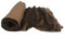 Minkee Strickstoff glattes Muster 50x160 cm (Dunkelbraun)