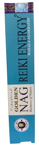 Räucherstäbchen Vijayshree Golden Nag Reiki Energy 15gr.