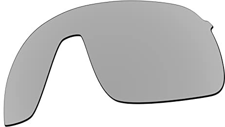 EZReplace Ersatzgläser für Oakley Sutro Lite OO9463 Sonnenbrille (polarisierte Gläser), Metall Silber, Einheitsgröße