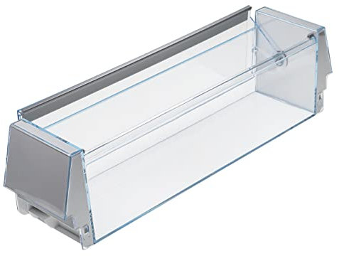 vhbw Compartimento para puerta compatible con Bosch KGE39BL40, KGE39BL40G, KGE39BL41, KGE39BW40 nevera - Compartimento de almacenamiento con solapa