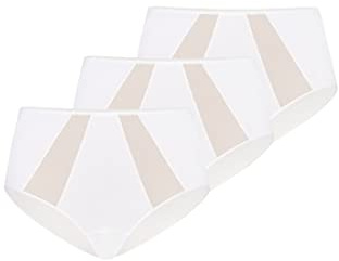Teyli 3er Pack Slip Damen Baumwolle zum Kaschieren von Unvollkommenheiten - Bikinis & Taillenslips für Damen - Slips Baumwolle Damen - Slip Baumwolle Frauen